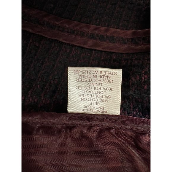 Willow and clay tweed military blazer jacket XS - Picture 11 of 11